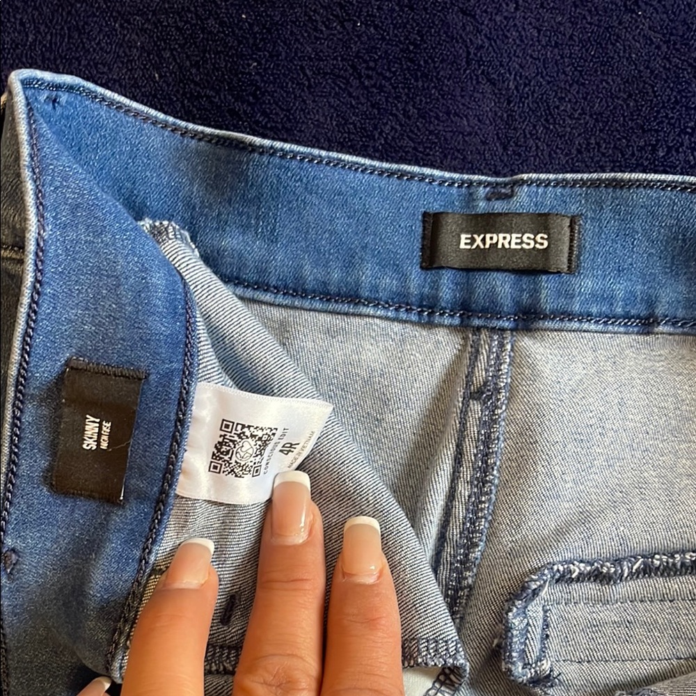 Express Women's Blue Jeans
